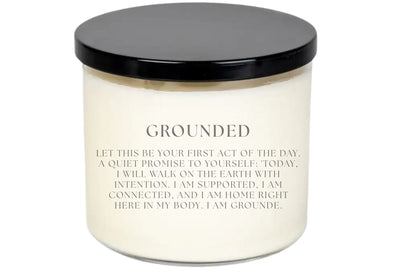 CANDLE - GROUNDED - PEPPERMINT